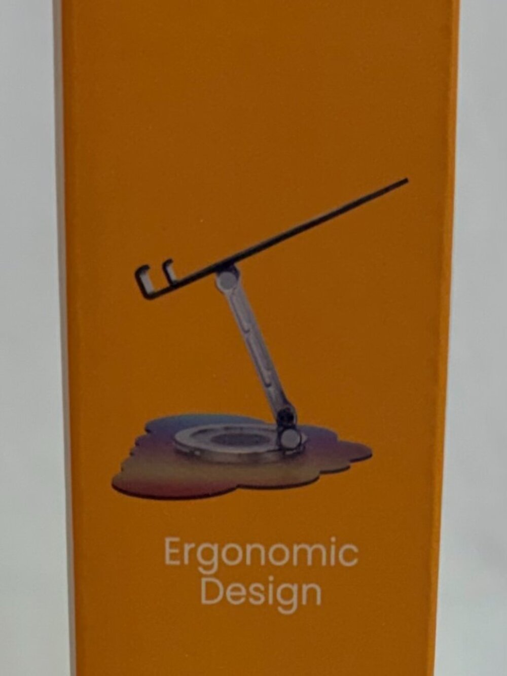 Iridescent Acrylic Laptop Stand 360 Rotating Cloud Desk Ergonomic Adjustable Ris - Picture 3 of 5